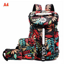 Load image into Gallery viewer, Durable canvas fitness gym bag