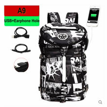 Load image into Gallery viewer, Durable canvas fitness gym bag