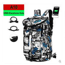 Load image into Gallery viewer, Durable canvas fitness gym bag