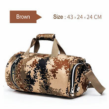 Load image into Gallery viewer, 24L Men Camouflage Sport Gym Bags