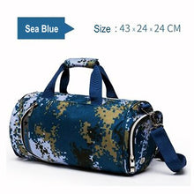 Load image into Gallery viewer, 24L Men Camouflage Sport Gym Bags